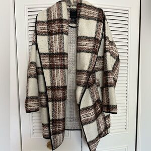 Mid Length plaid Coat